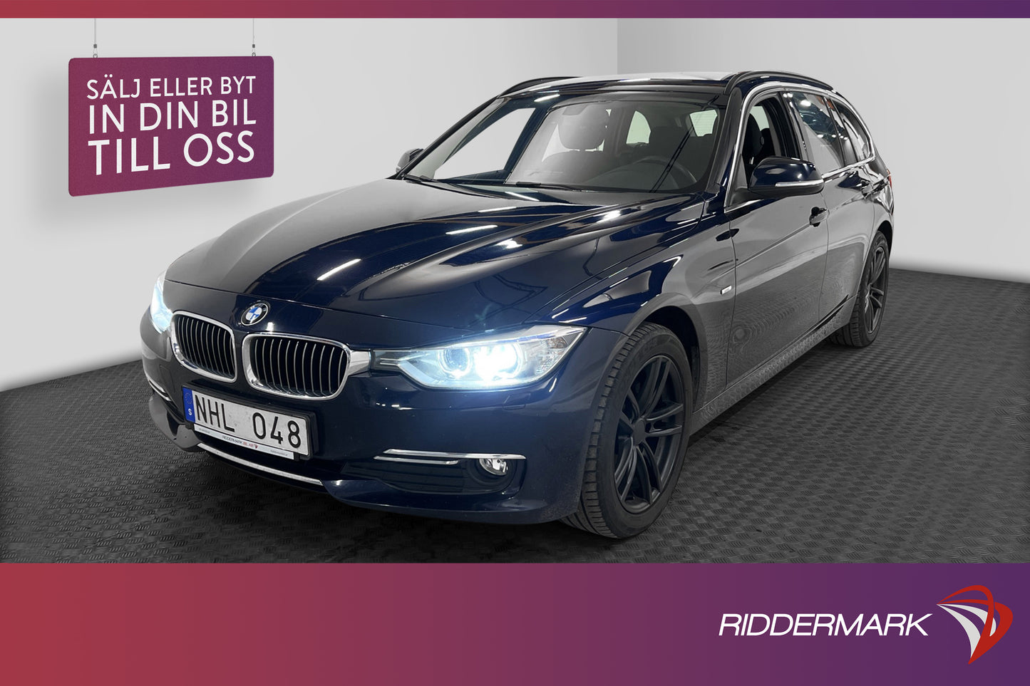 BMW 320 d xDrive Touring 184hk Luxury Line Sensorer Dragkrok