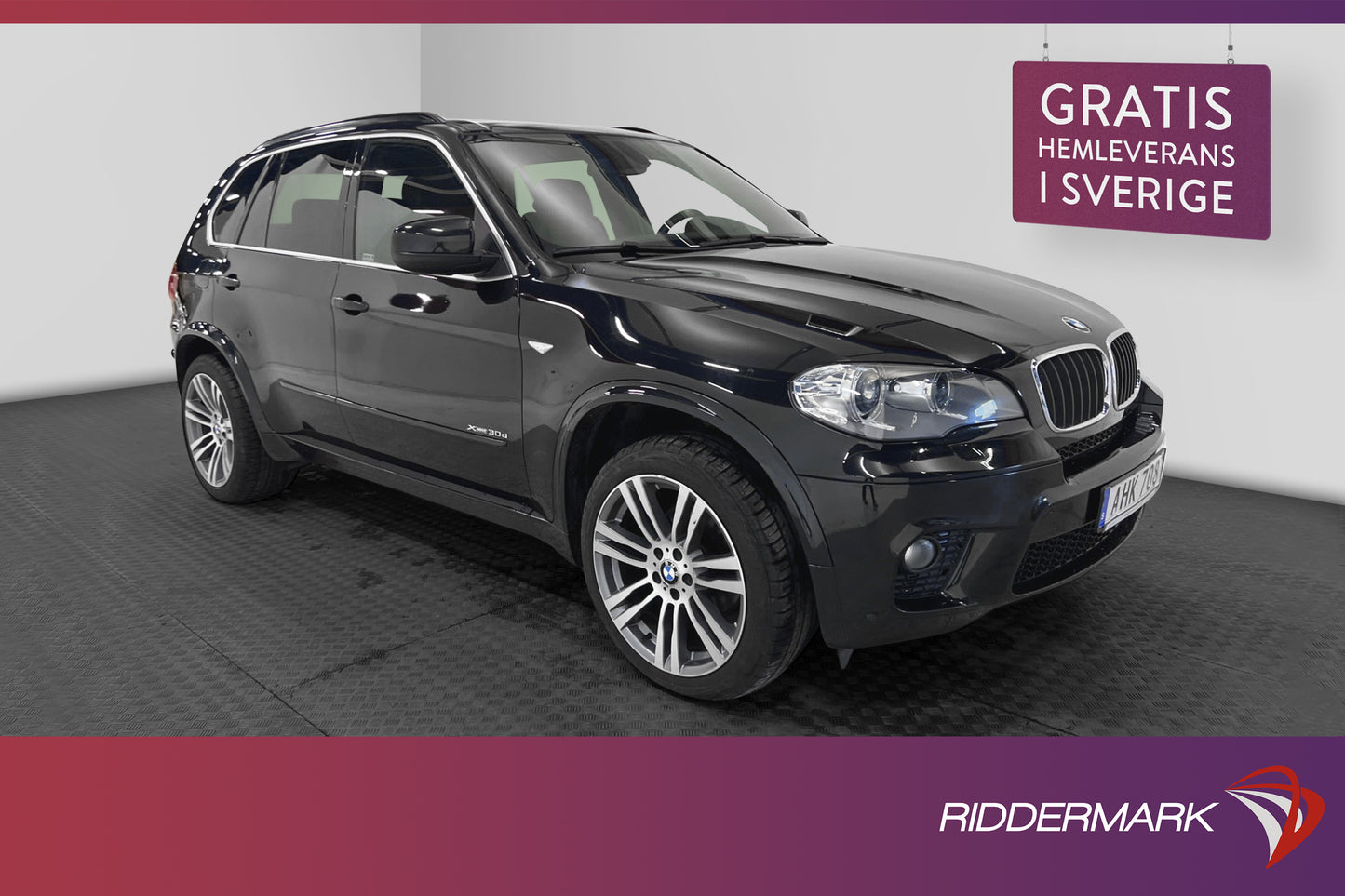 BMW X5 xDrive30d 245hk M Sport Skinn Pano Drag Navi P-sensor