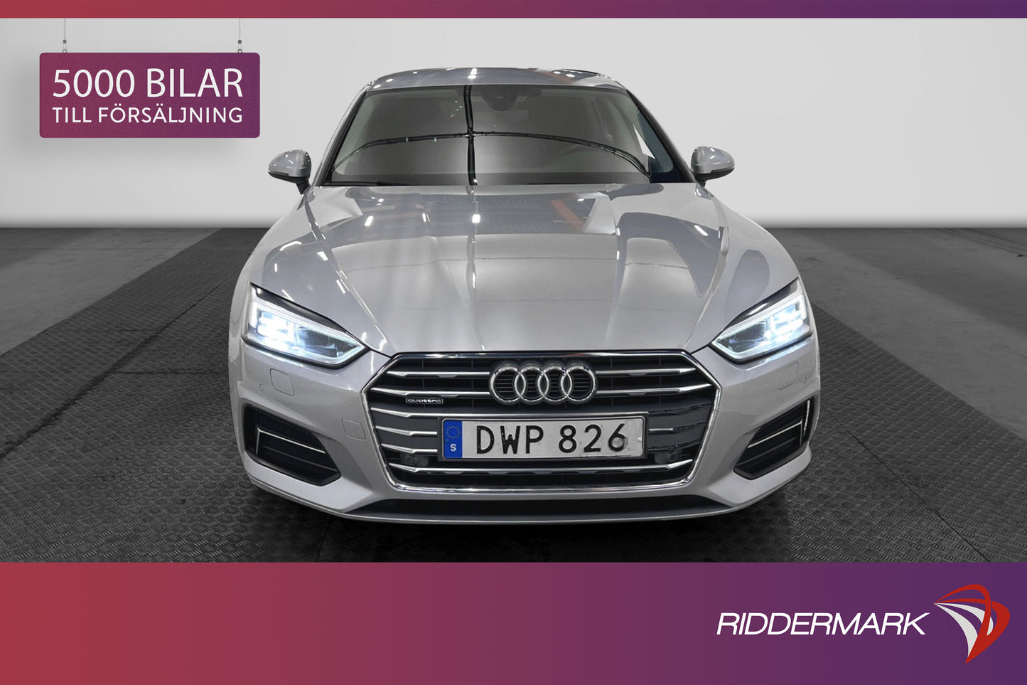 Audi A5 Sportback 2.0 TDI Quattro 190hk Proline Värmare Drag