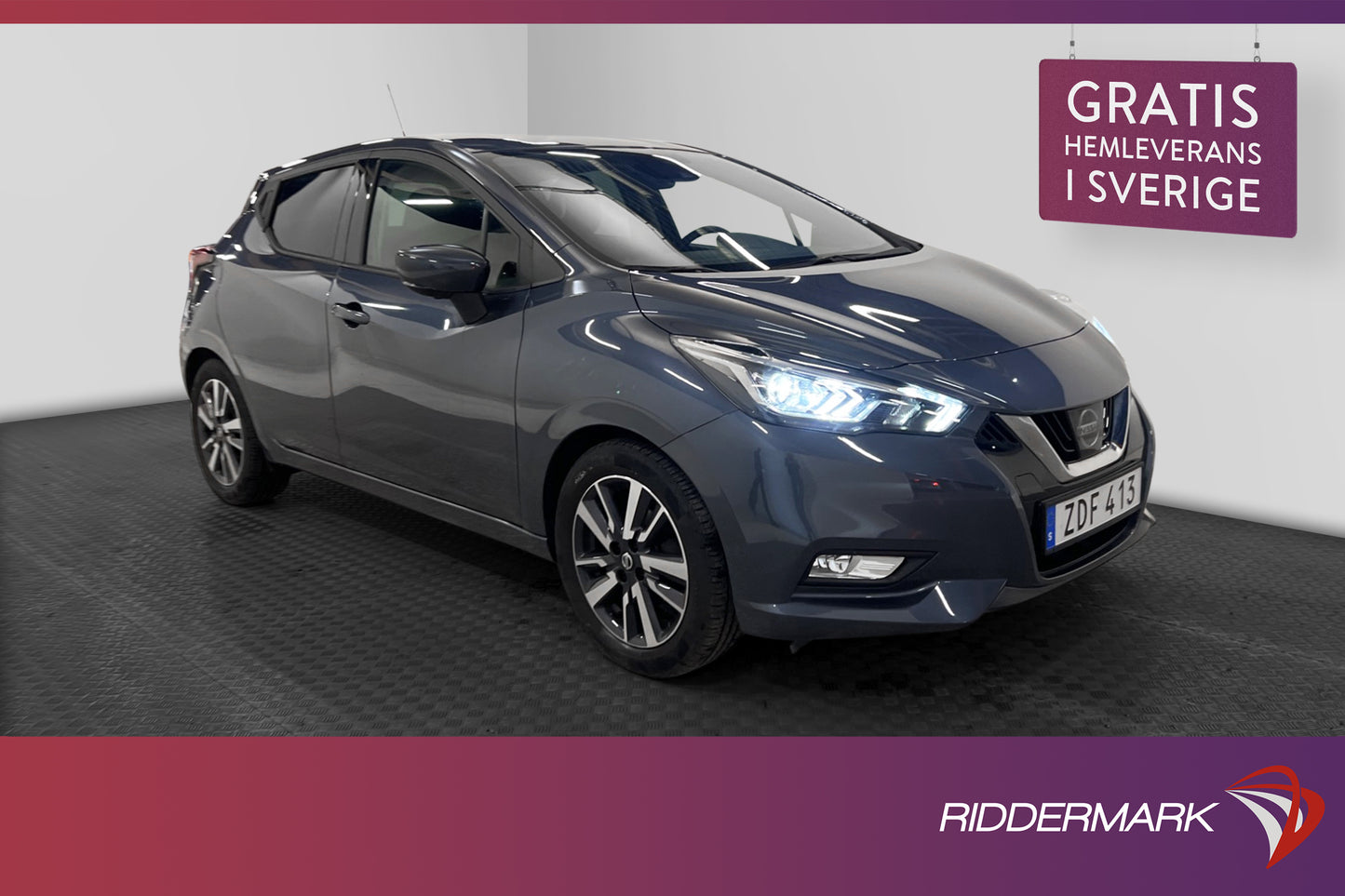 Nissan Micra IG-T 90 Euro 6 90hk N-Connecta Tech Paket 360°K