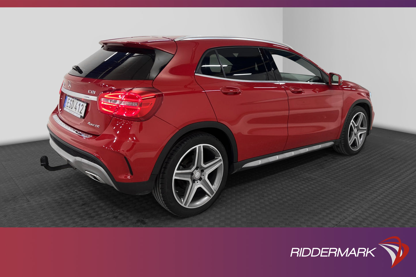 Mercedes-Benz GLA 220 CDI 4M 170hk AMG Kamera Skinn Drag Eu6