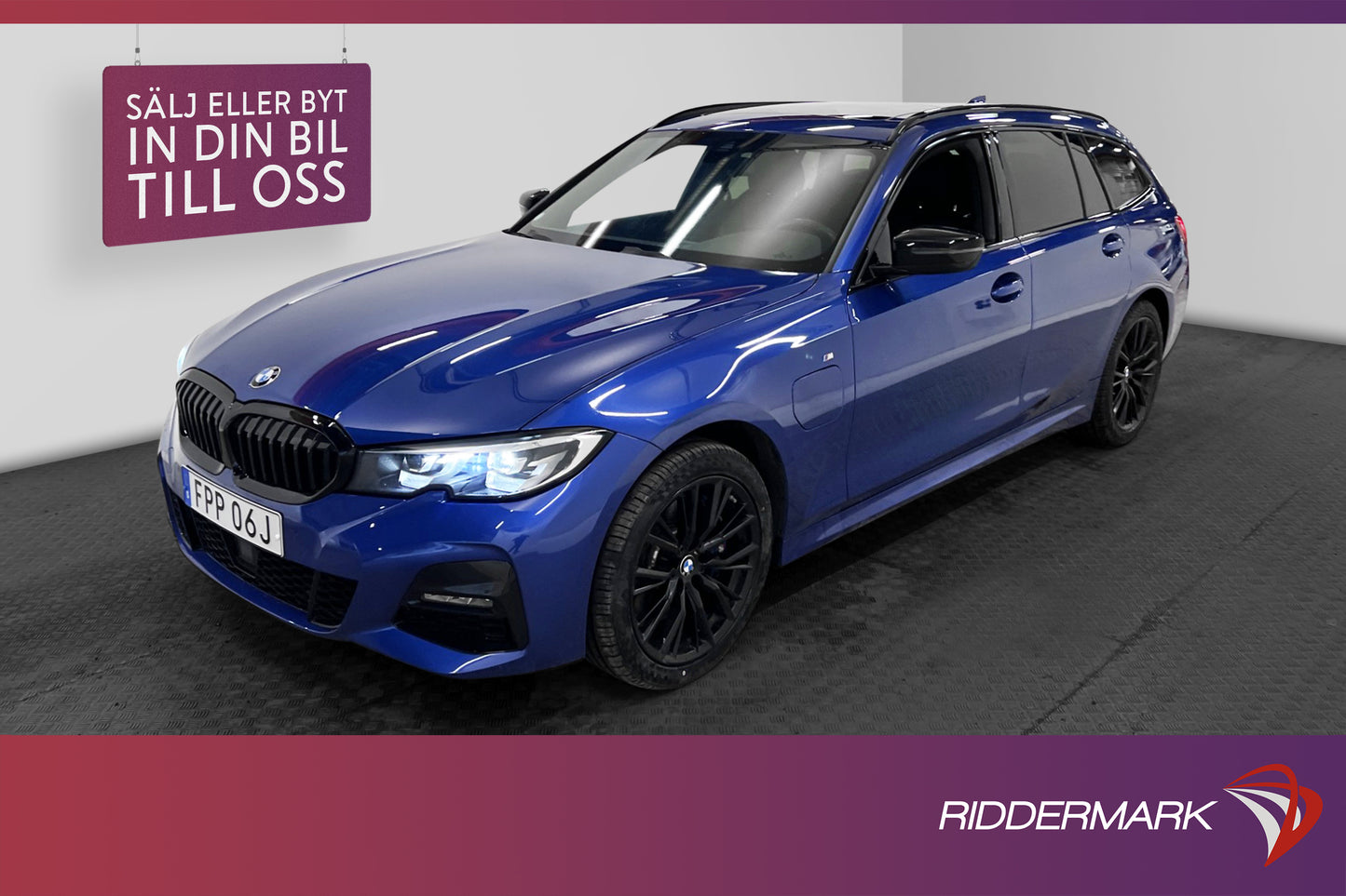 BMW 330e xDrive 292hk M-sport Pano H/K Kamera Rattvärme Drag