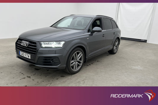 Audi Q7 50 TDI Quattro 286hk S-Line 7 Sits Cockpit Drag