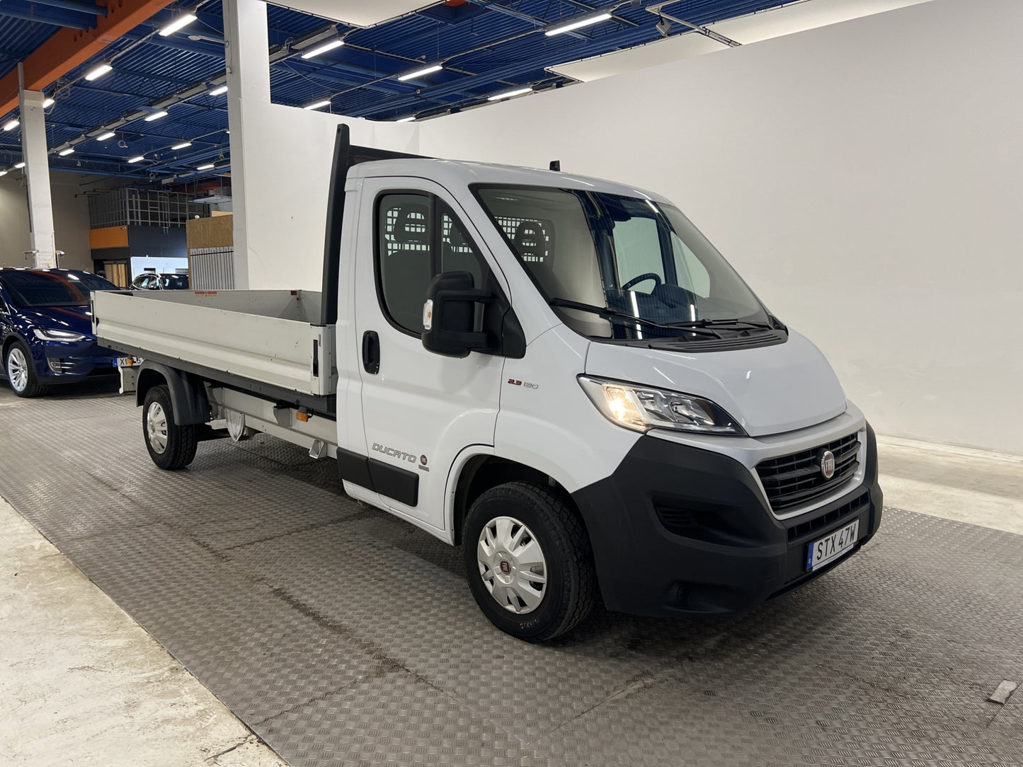 Fiat Ducato Flakbil L4 130hk Värmare Nyservad 1-Ägare Moms