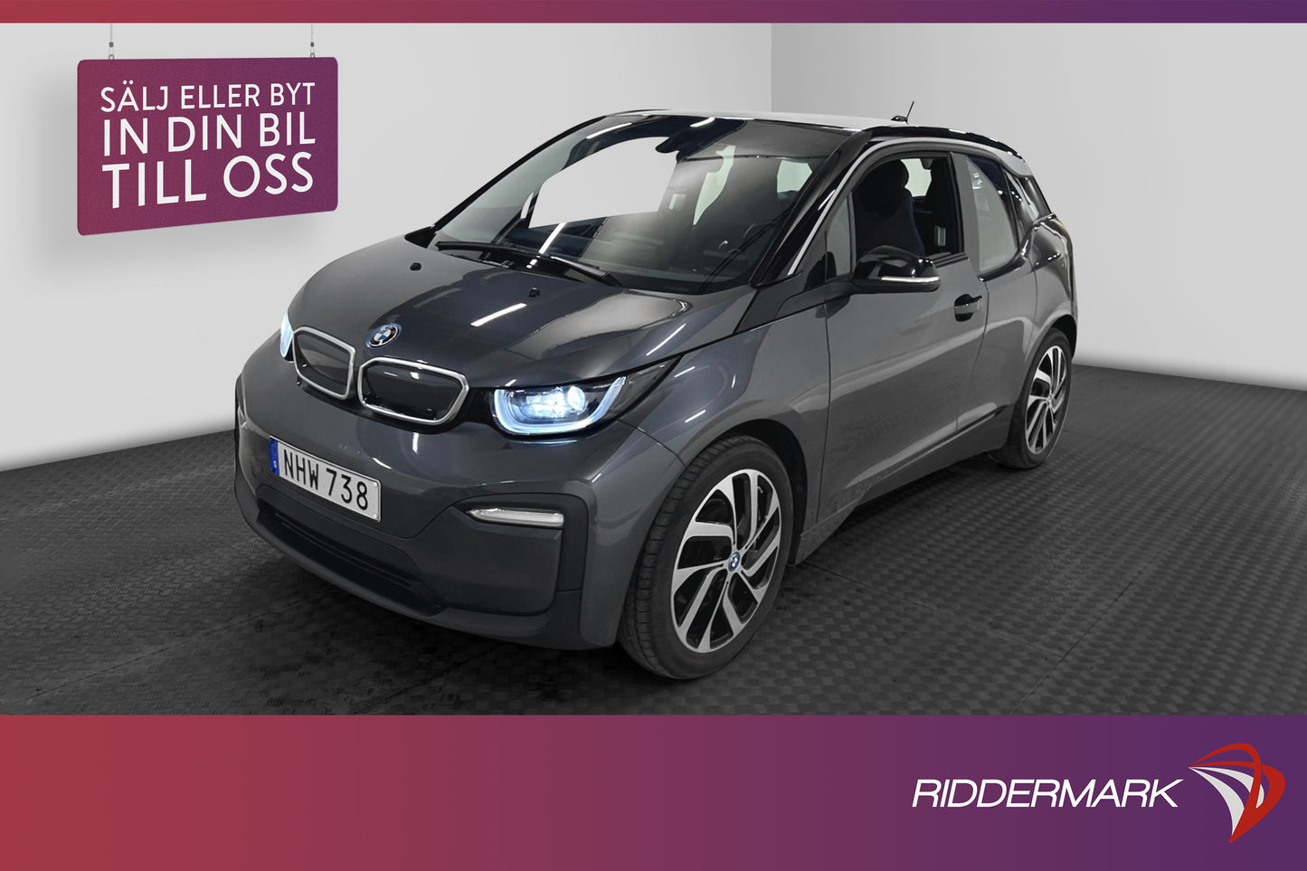 BMW i3 94 Ah 170hk Comfort Advanced Navigation Sensorer