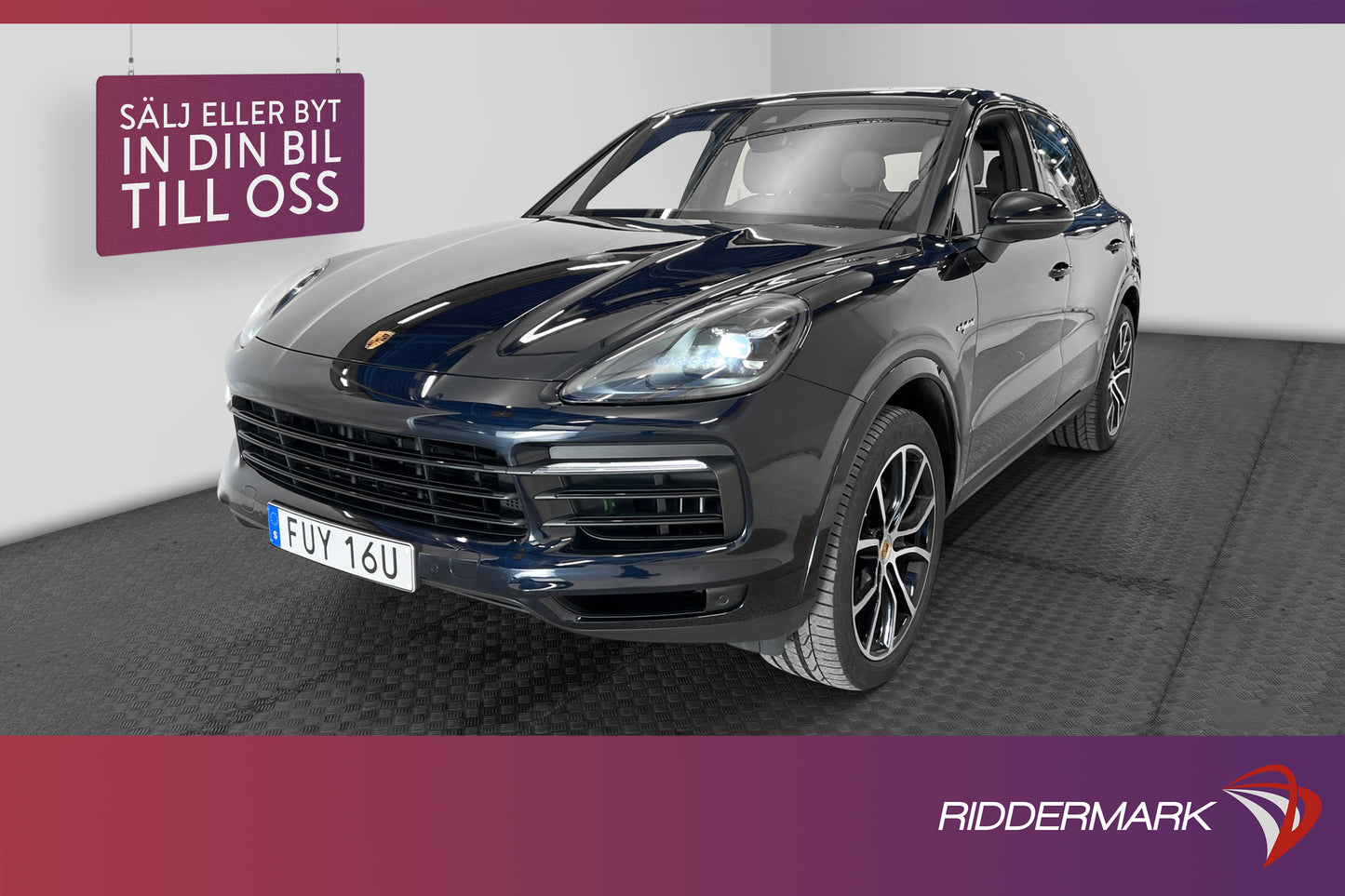 Porsche Cayenne E-Hybrid 462hk Pano BOSE Rattvärme