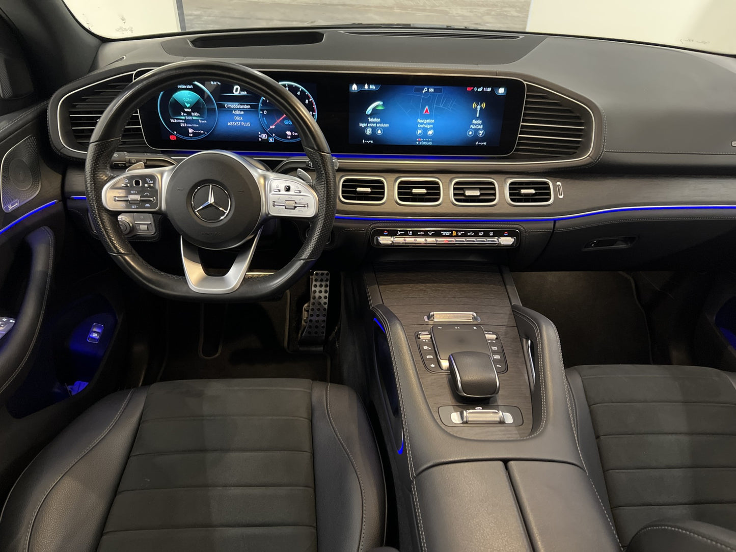 Mercedes-Benz GLE 350 de 4M AMG Värmare 360° Burmester MOMS