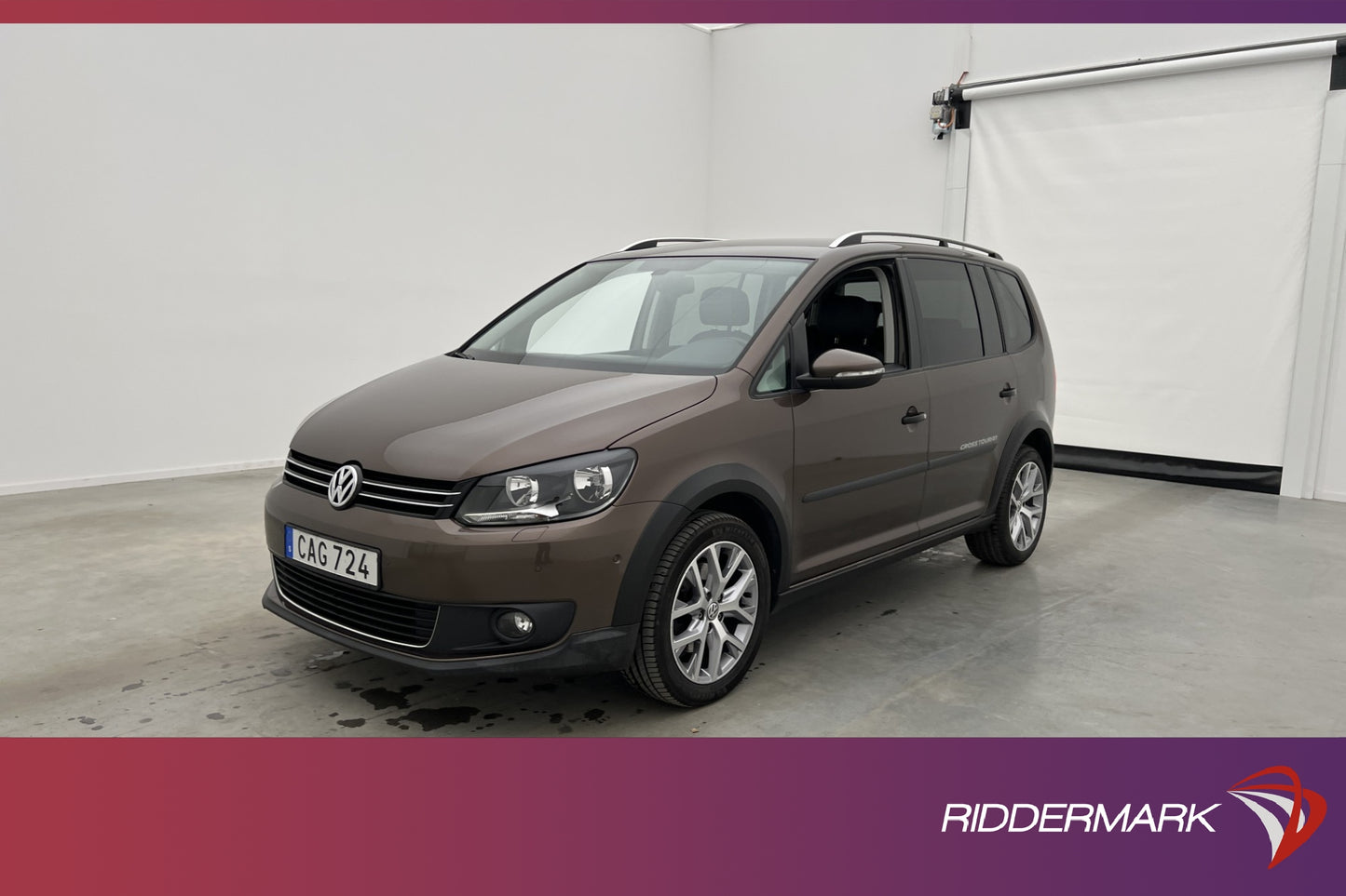 Volkswagen CrossTouran 1.4 TSI 140hk 7-Sits Sensorer Skinn