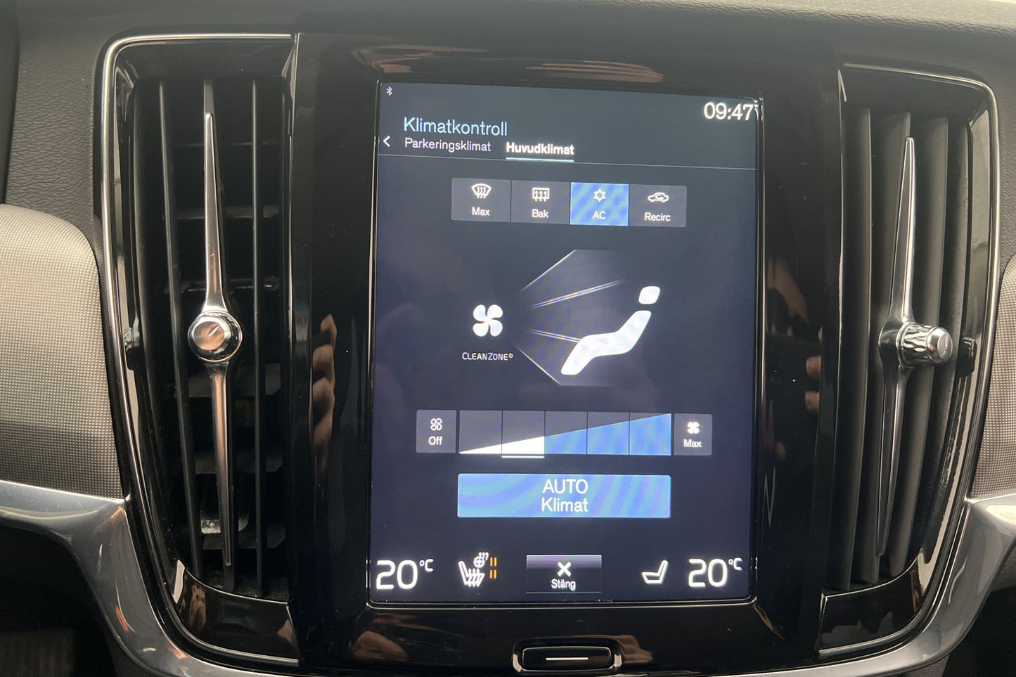 Volvo V90 B4 197hk Advanced VOC Värm H/K Kamera Navi CarPlay