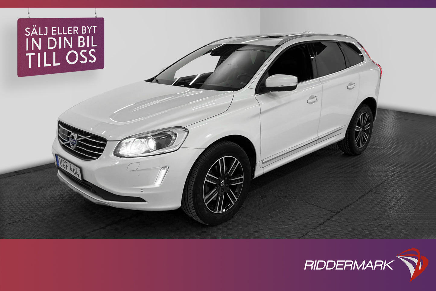 Volvo XC60 D4 AWD 190hk Summum Classic BLIS Pano D-Värm Navi