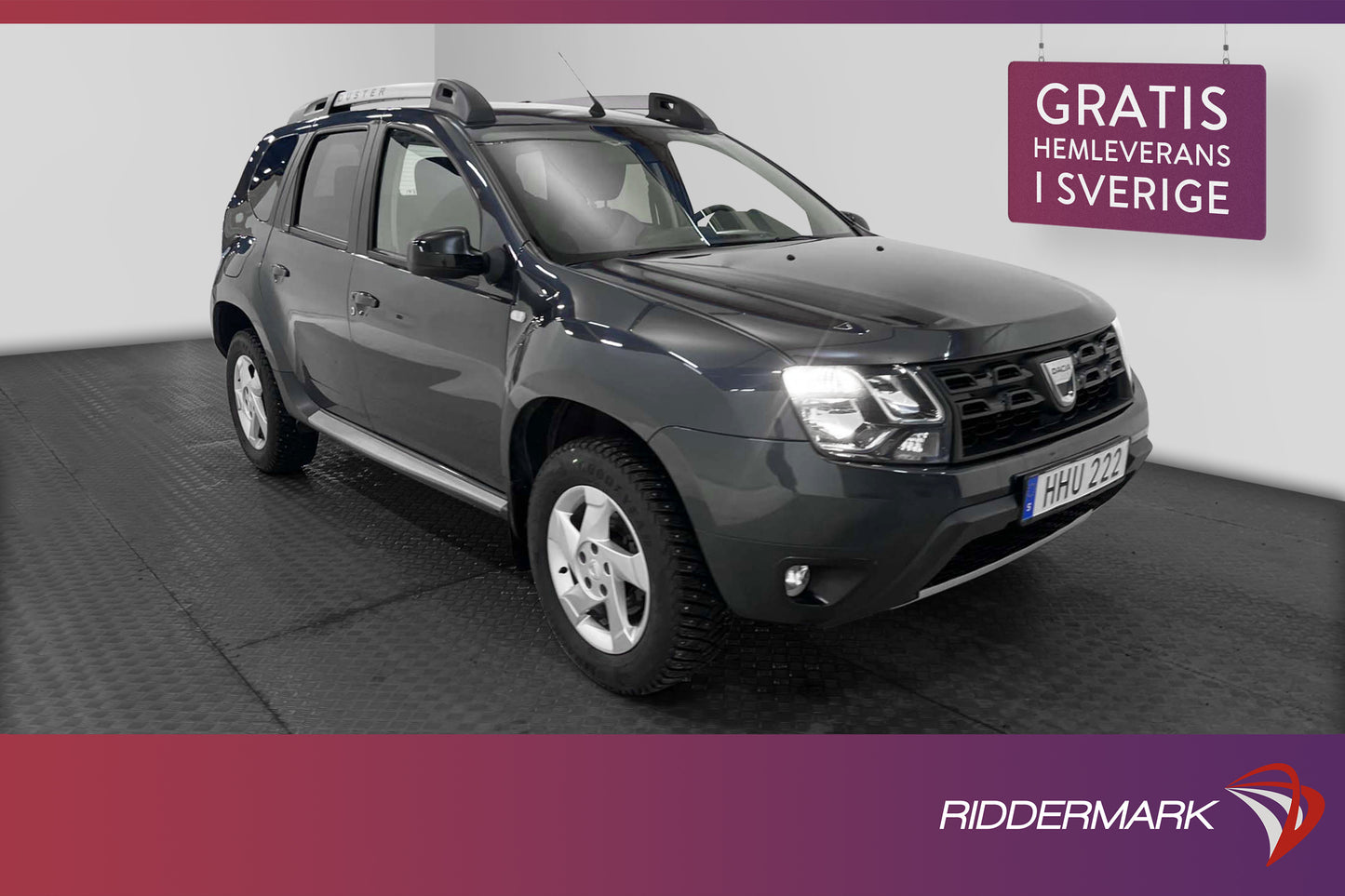 Dacia Duster 109hk Black Shadow Navi Sensorer Drag Välservad