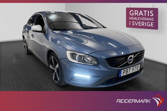 Volvo S60 D4 190hk R-Design Värmare Navi B-Kamera VOC