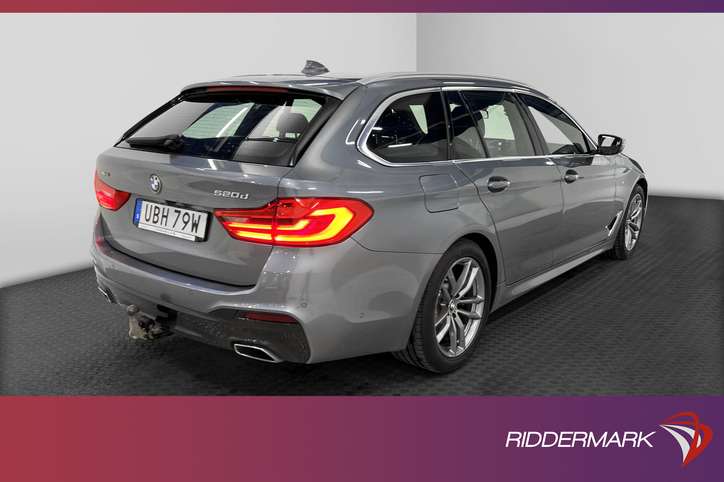 BMW 520d xDrive 190hk M-Sport Kamera HiFi Drag Disp.key MOMS