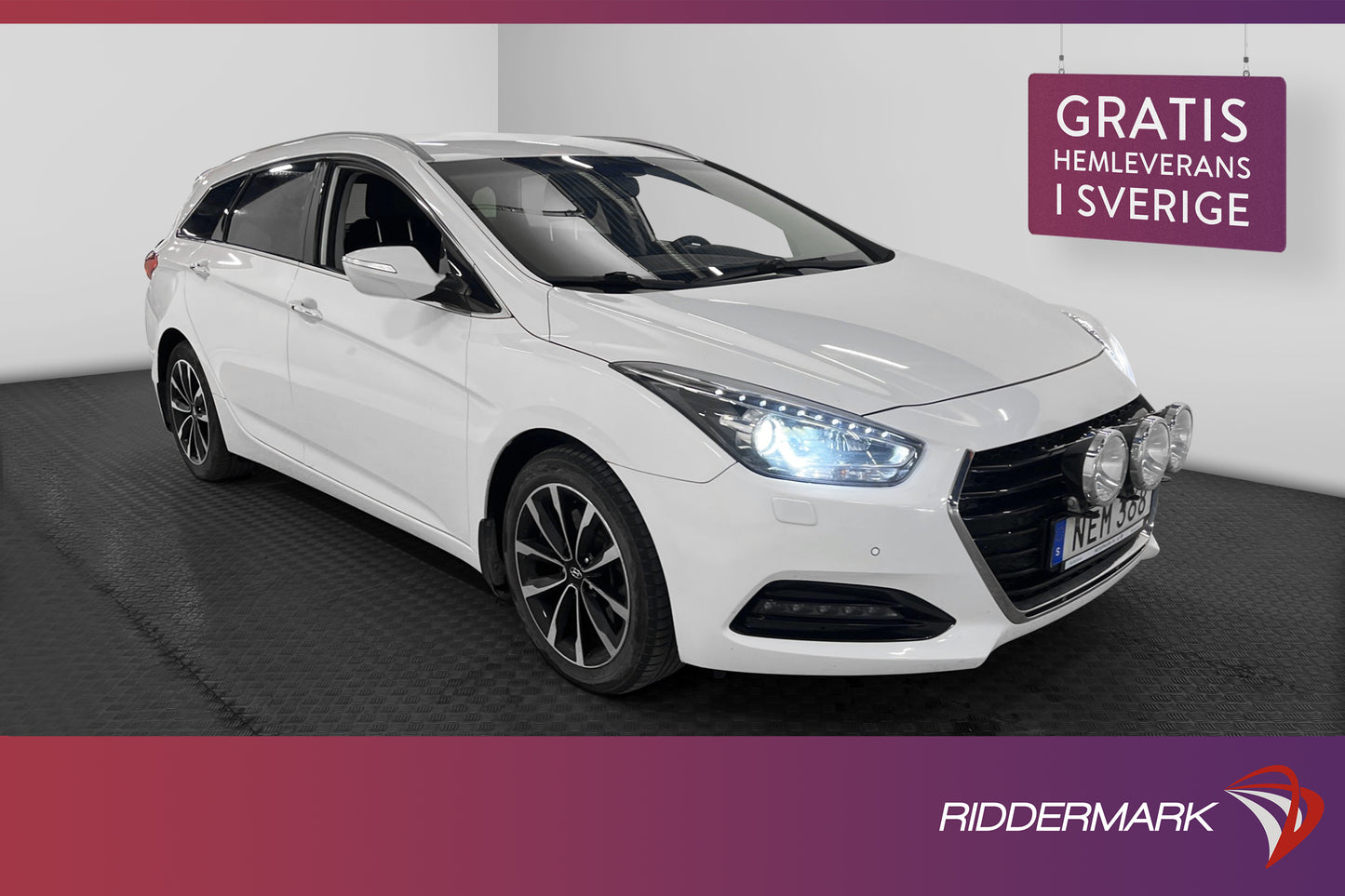 Hyundai i40cw 1.7 CRDi 141hk Drag Backkamera Keyless Navi