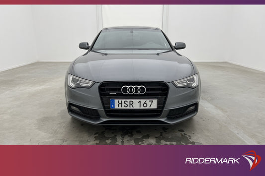 Audi A5 Sportback TDI Q 190hk S-Line Värmare Sensorer Navi