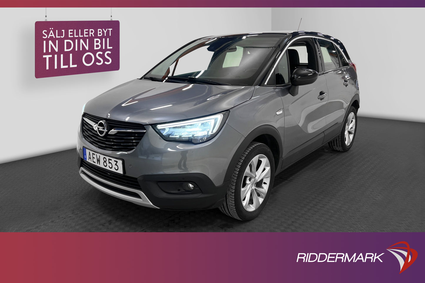 Opel Crossland x 1.2 Turbo 110hk Dynamic Kamera Rattvärme