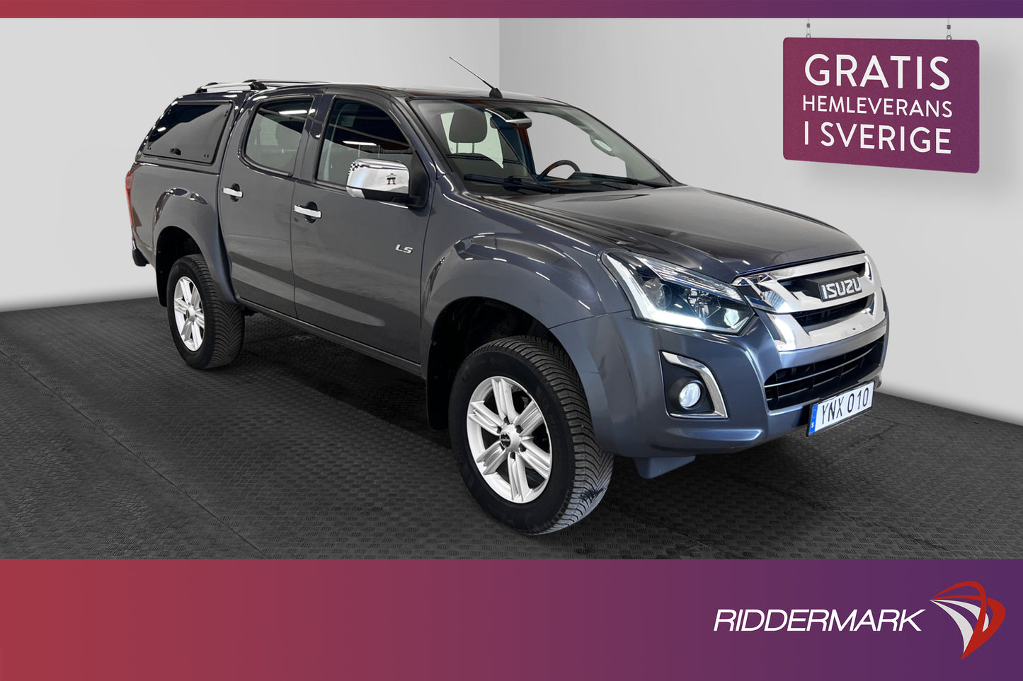 Isuzu D-Max 1.9 4WD 163hk Värmare Dragkrok Nyservad