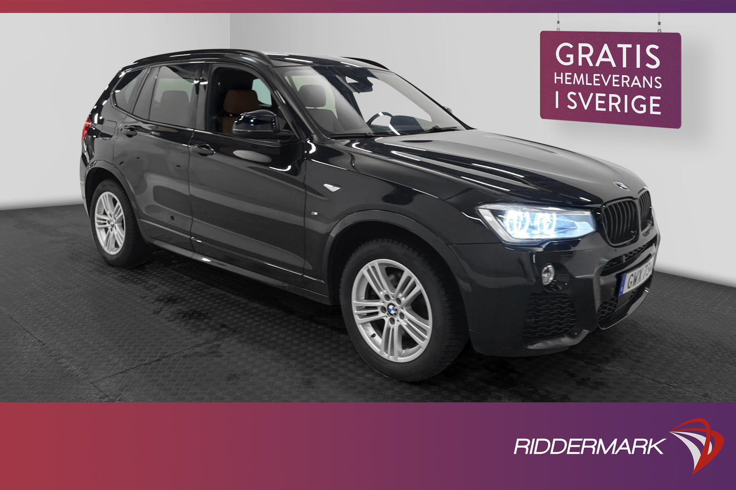 BMW X3 xDrive20d 190hk M-Sport M-Värm B-Kamera HUD Navi Drag