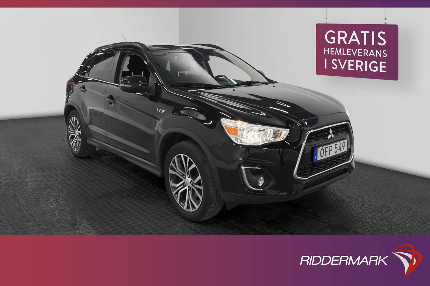 Mitsubishi ASX 2.2 Di-D 4WD 150hk Komfort Kamera En-brukare