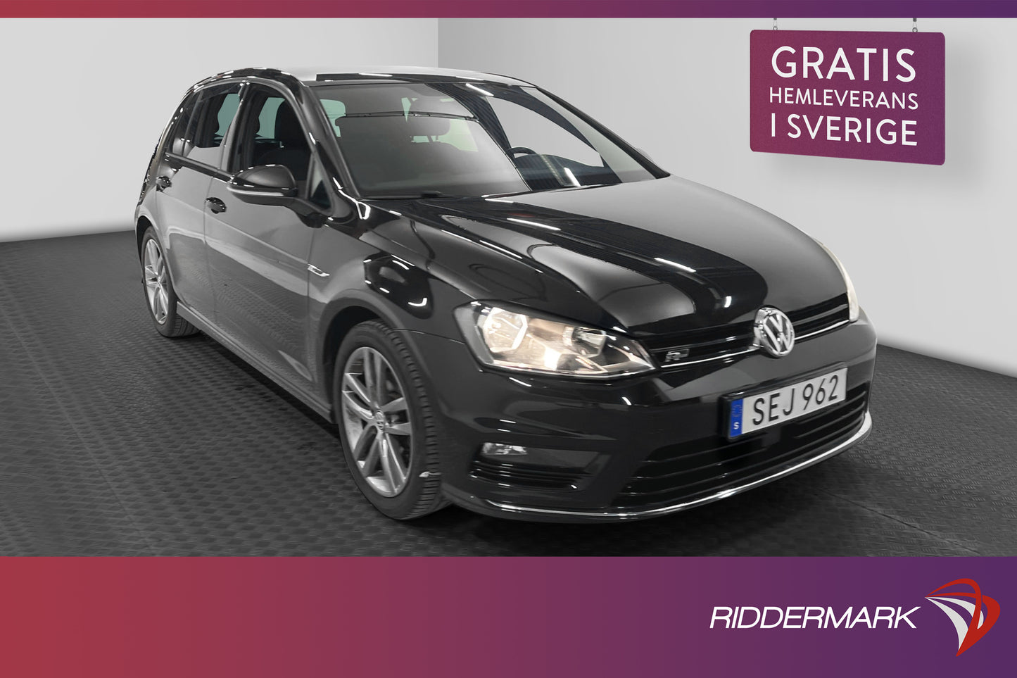 Volkswagen Golf 1.4 TSI 150hk R-line B-kamera Drag 0,45l/mil