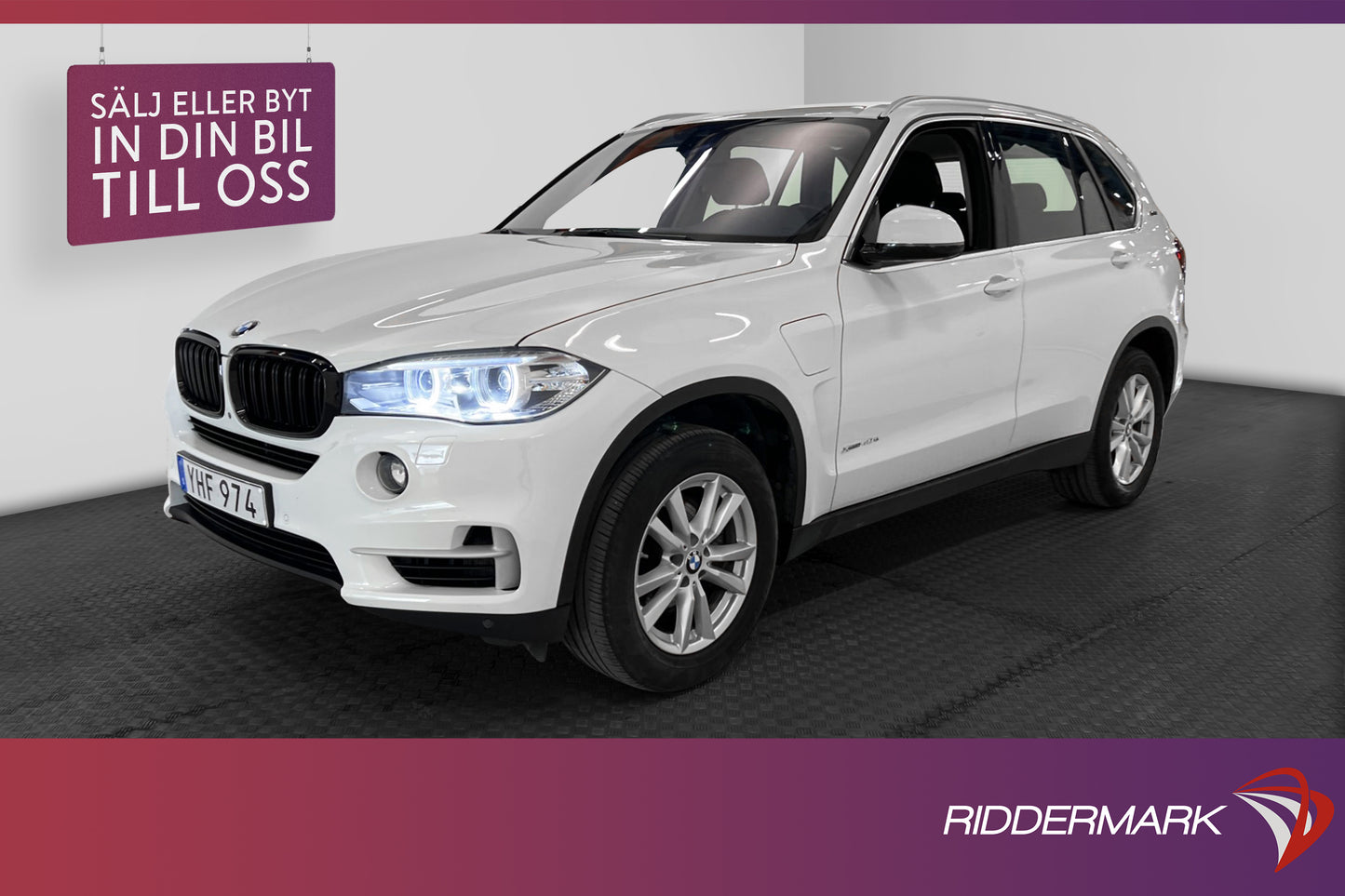 BMW X5 xDrive40e 313hk Backkamera Drag Navi Rattvärme