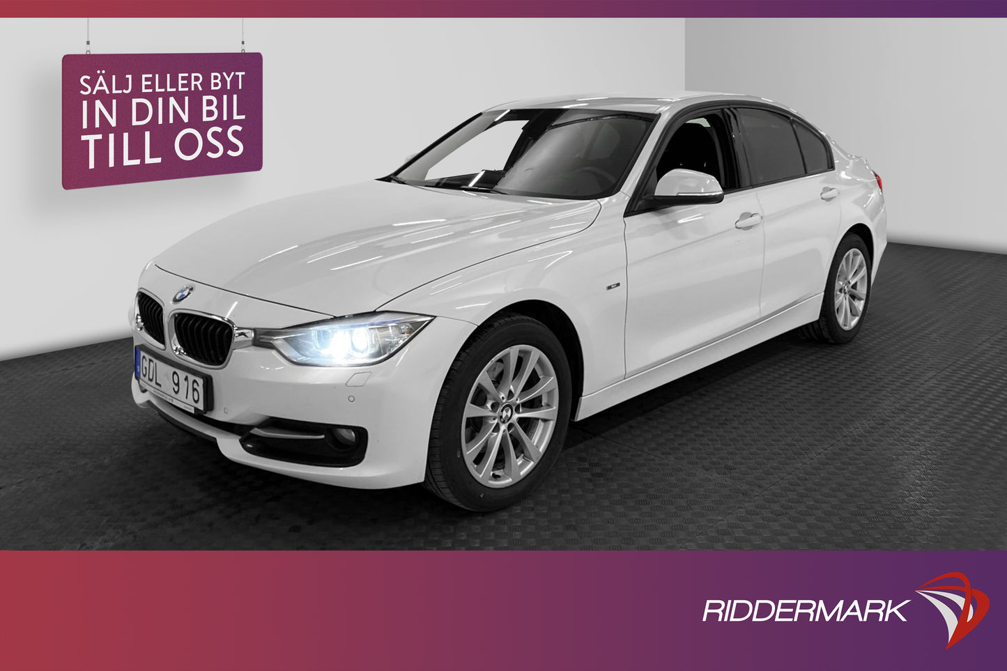 BMW 320d xDrive 184hk Sportline Backkamera Dragkrok