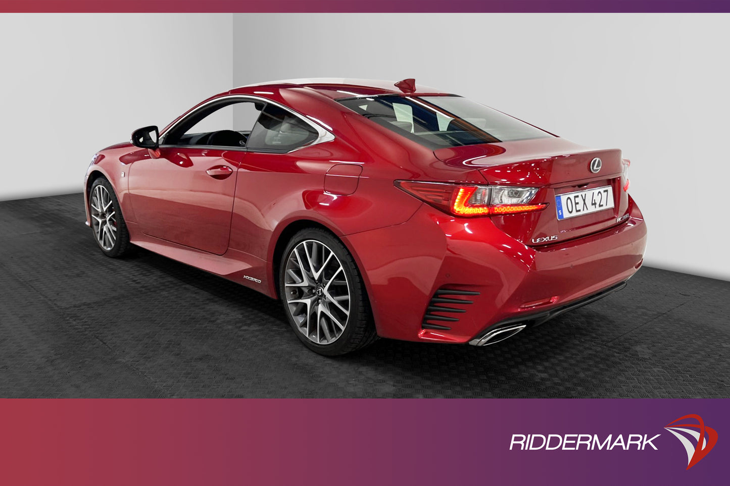 Lexus RC 300h 223hk F Sport Kamera Navi Keyless Skinn Elstol