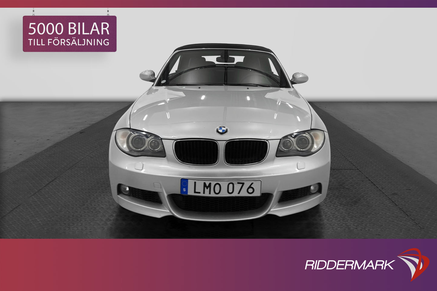 BMW 120i Cabriolet 170hk M Sport Skinn Sensorer HiFi