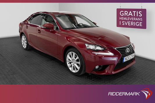 Lexus IS 300h 2.5 CVT 223hk Executive Plus PDC Skinn Välserv