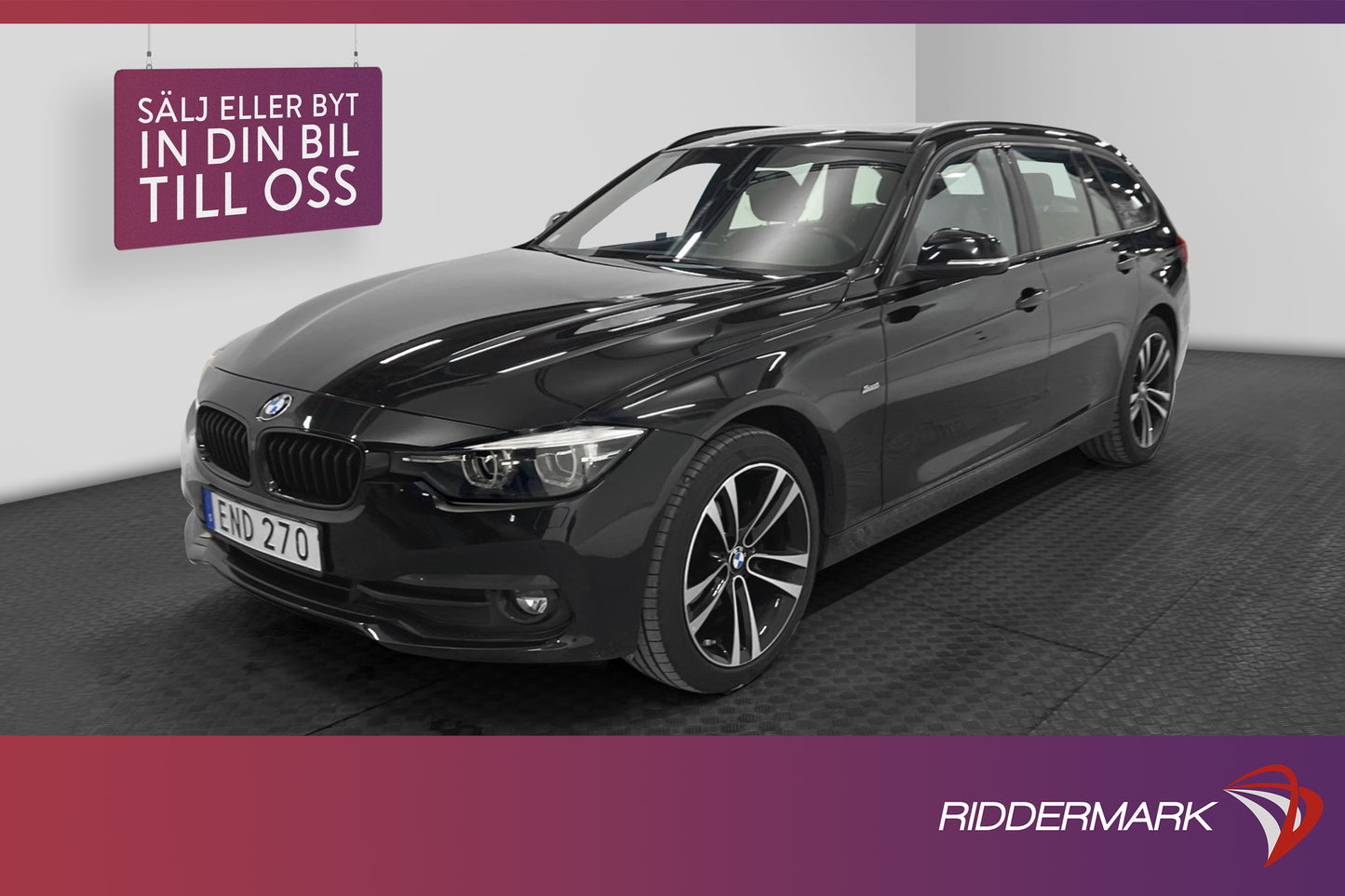 BMW 320d xDrive 190hk Sport line Pano HiFi Navi Cockpit Drag