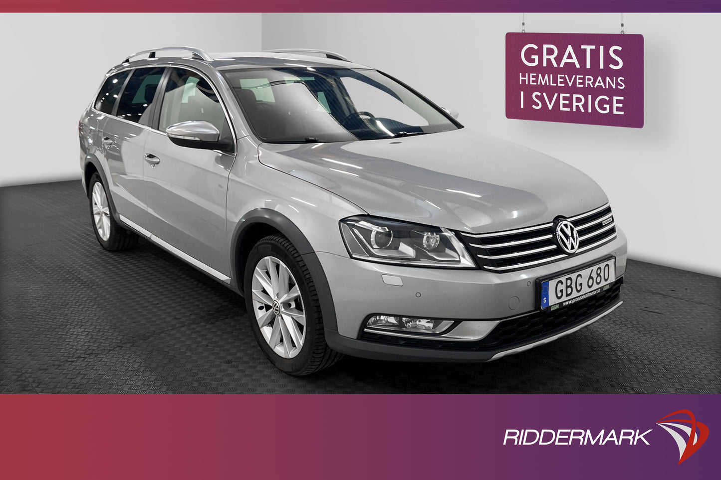 Volkswagen Passat Alltrack 2.0 4M 177hk Premium D-Värm Skinn