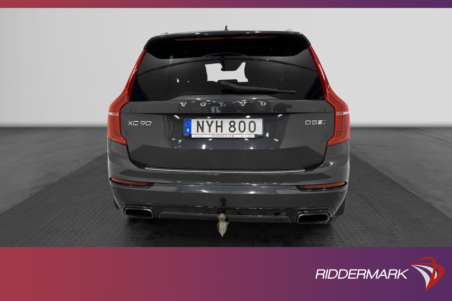 Volvo XC90 D5 AWD 233hk R-Design 7-Sits VOC Värmare Drag 360