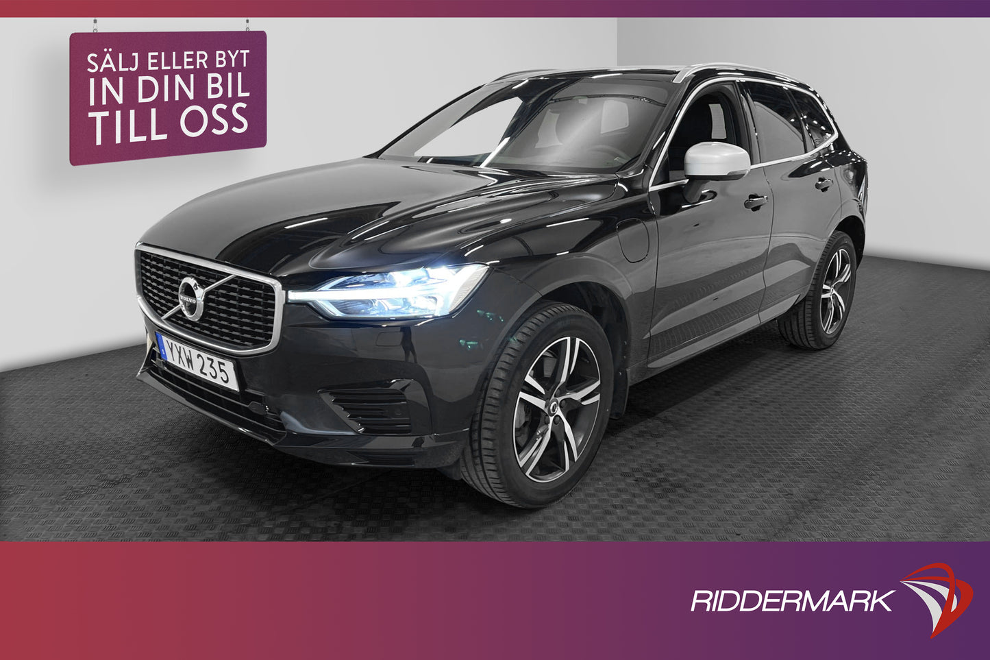 Volvo XC60 T8 TwEn AWD 392hk R-Design Pano 360* MOMS