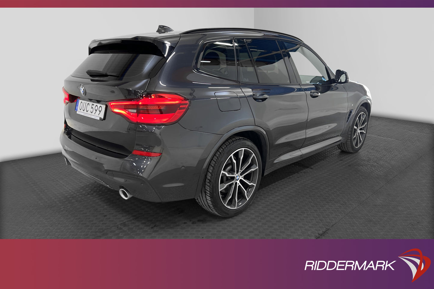 BMW X3 xDrive20d 190hk M-Sport Panorama Skinn Navi Kamera