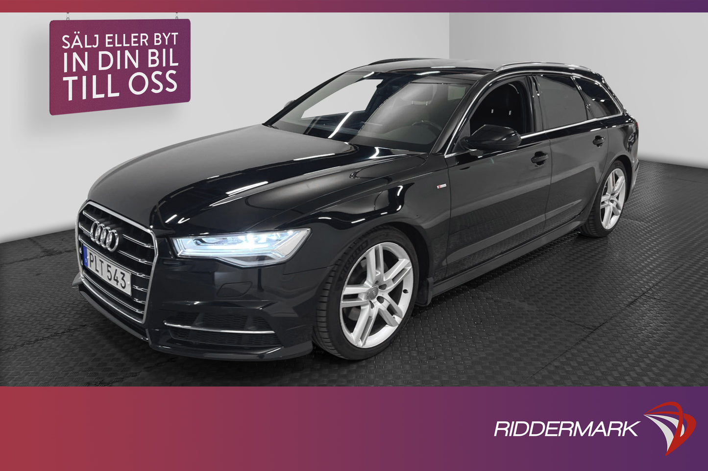 Audi A6 2.0 TDI Q 190hk S-Line D-värme Alcantara/Skinn Drag