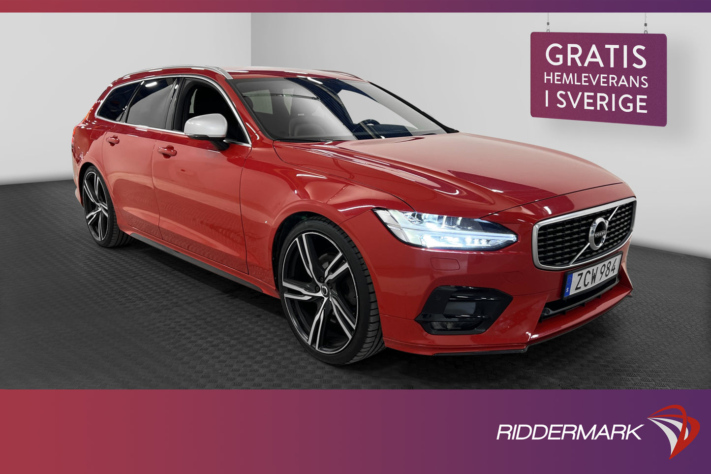 Volvo V90 T6 AWD 310hk R-Design Kamera Drag Blis HUD MOMS