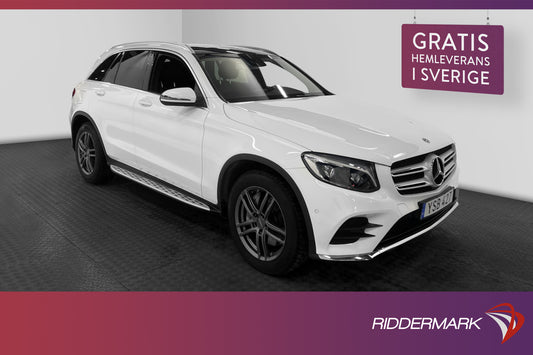 Mercedes-Benz GLC 220d 4M 170hk AMG Pano Burmester Värm Drag