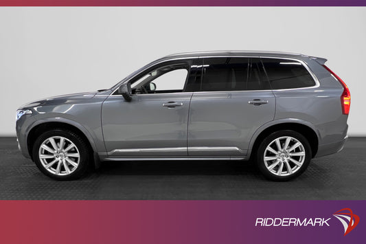 Volvo XC90 D5 AWD Inscription VOC Värmare 360° Pano 7-Sits