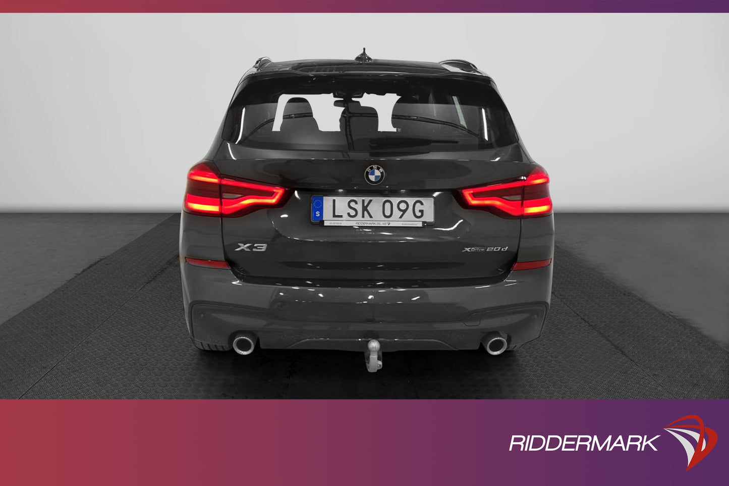 BMW X3 xDrive20d 190hk M Sport B-Kamera Navi Drag 0.55L/Mil