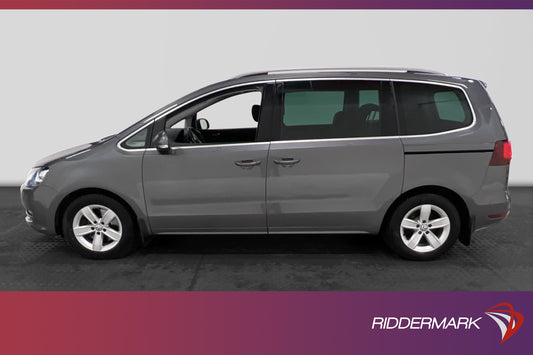 Volkswagen Sharan 2.0 TDI 4M Premium 7-sits Värmare 184hk