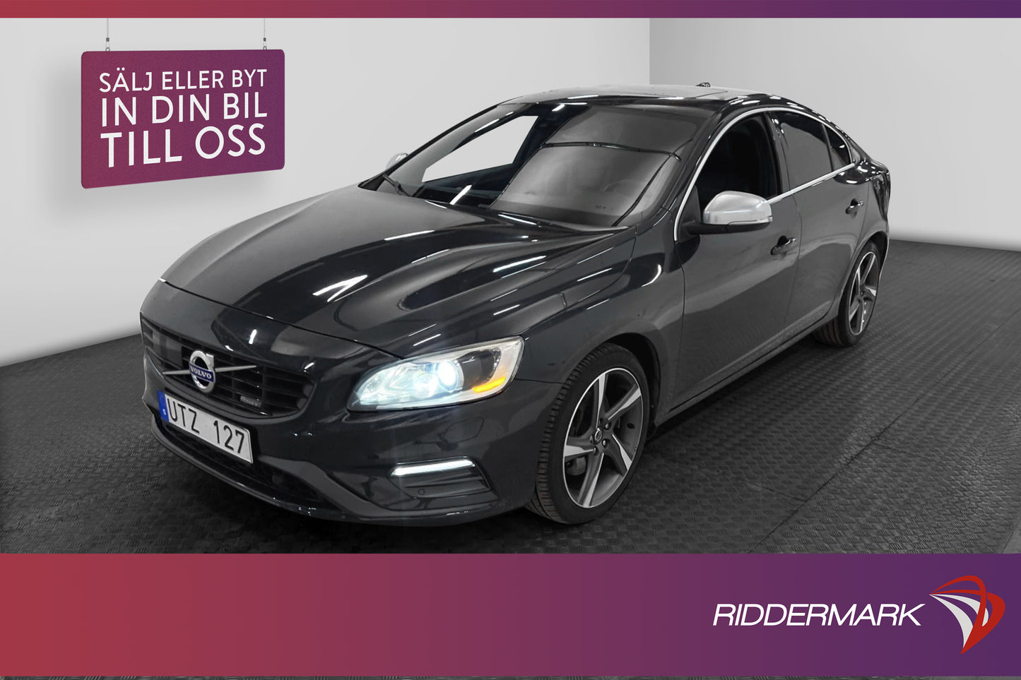 Volvo S60 T6 R-Design Voc B-Värm Navi Drag Skinn VPSS 306hk