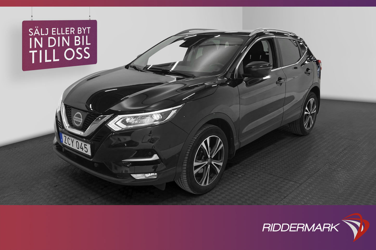 Nissan Qashqai 1.2 DIG-T 115hk Tekna 360° Kamera Navi 1-bruk