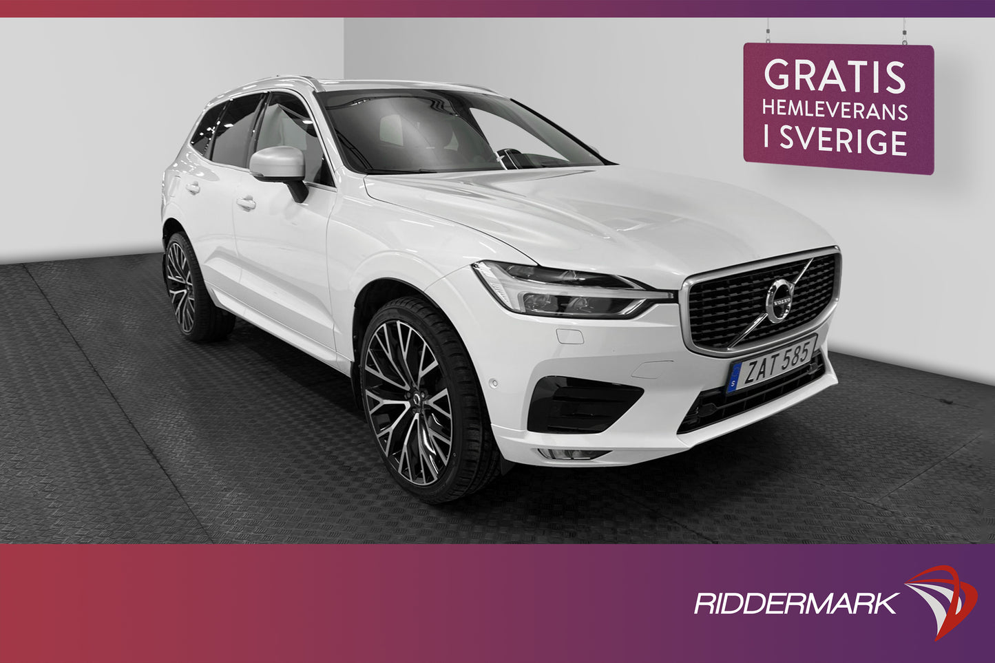 Volvo XC60 D5 AWD 235hk R-Design VOC Pano B&W Drag 360° MOMS