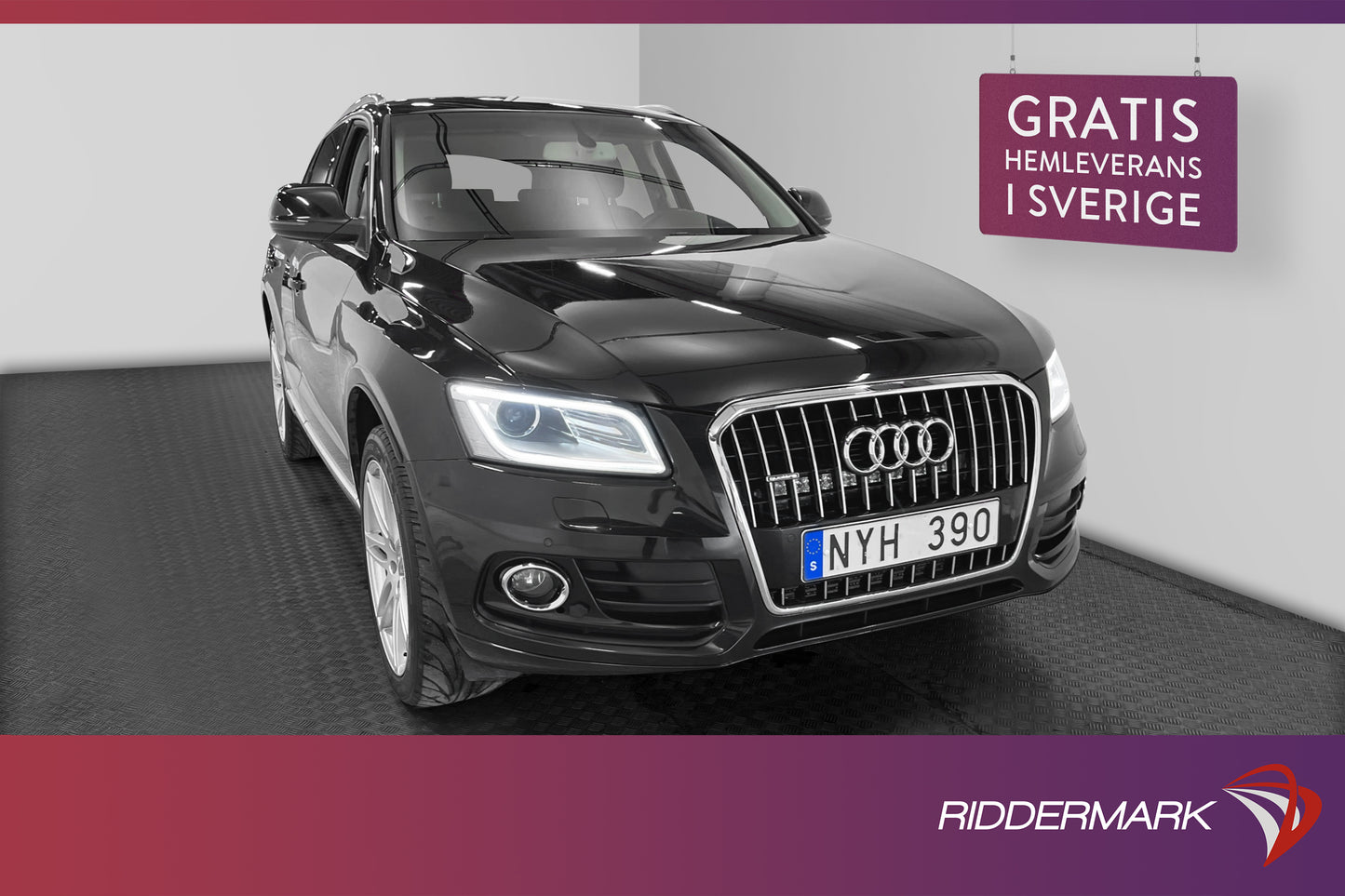 Audi Q5 20 TDI Quattro 177hk Sport Design Värmare Drag PDC