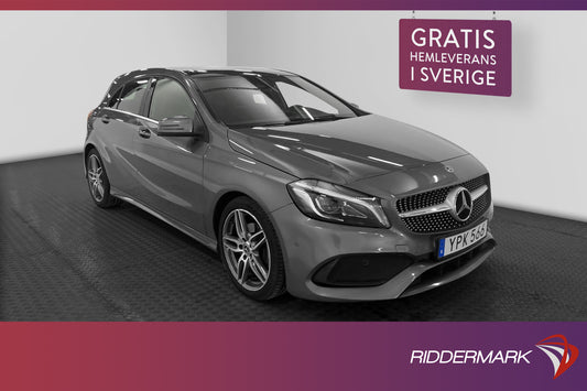 Mercedes-Benz A 200 d 136hk AMG D-Värm Pano H/K Navi Kamera