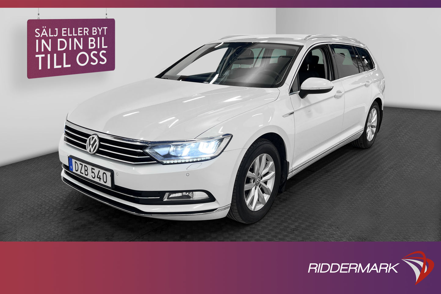 Volkswagen Passat 4M 190hk Executive Värmare Skinn B-Kamera