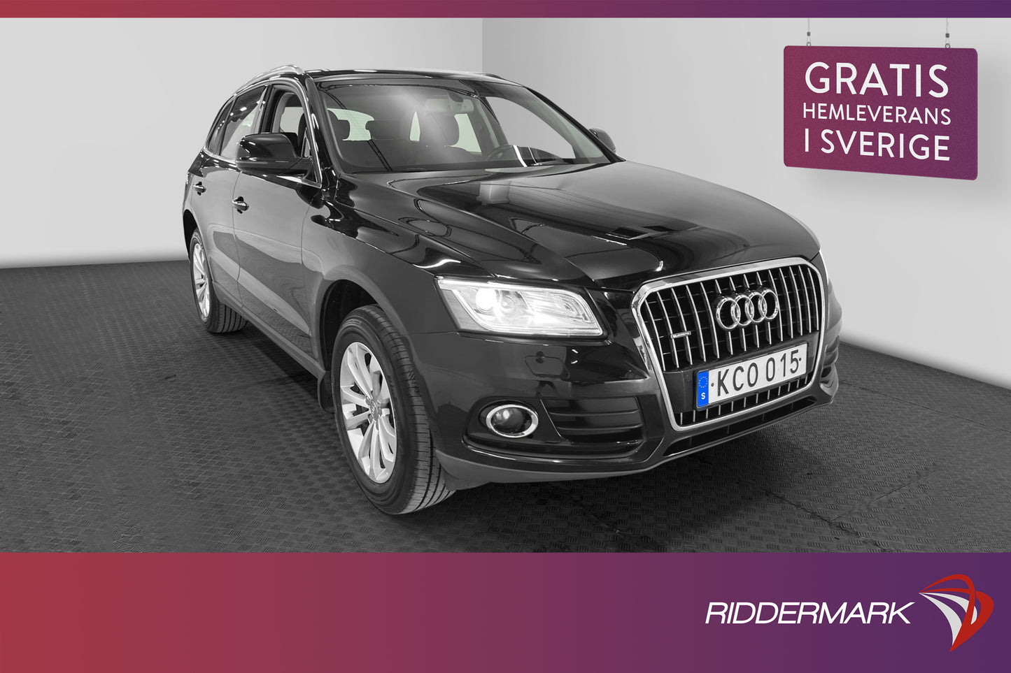 Audi Q5 2.0 TDI 190hk Quattro Dragkrok Halvskinn 0,58l/mil