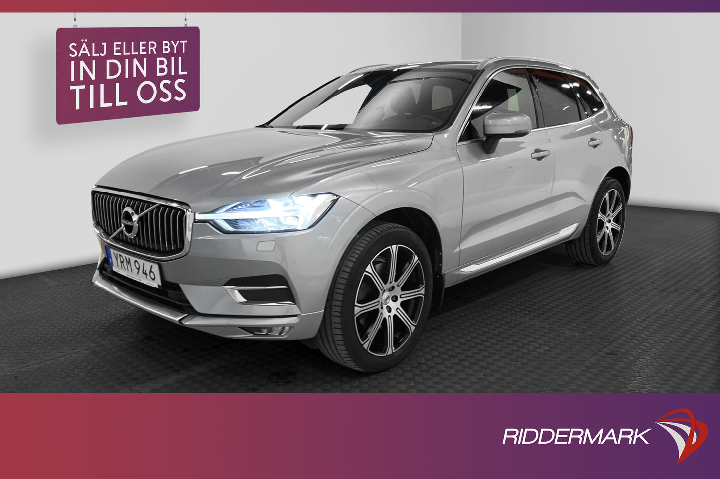 Volvo XC60 T5 AWD 254hk Inscription VOC B-Kam Navi BLIS Drag