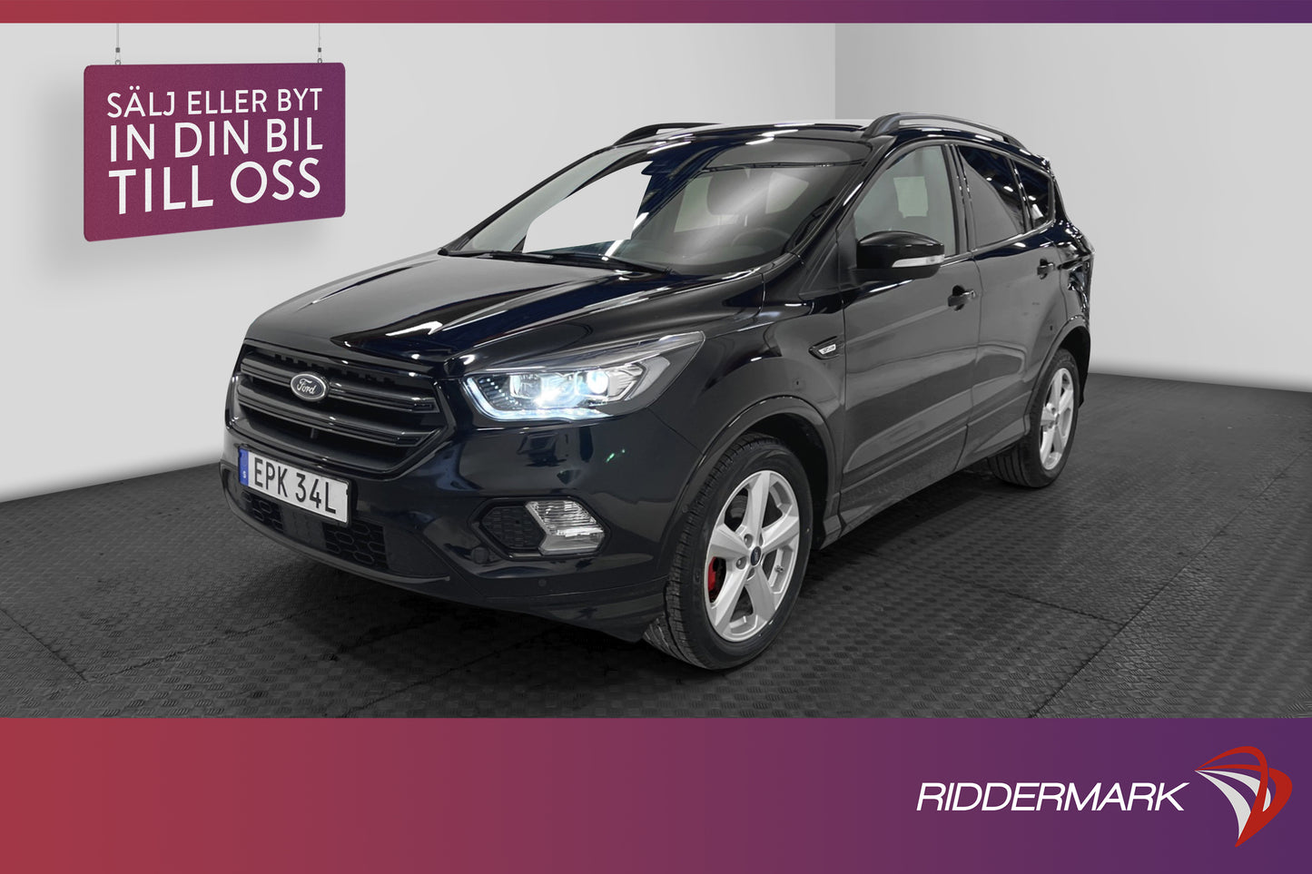 Ford Kuga 1.5 ST-Line M-värmare B-kamera Alcantara Keyless