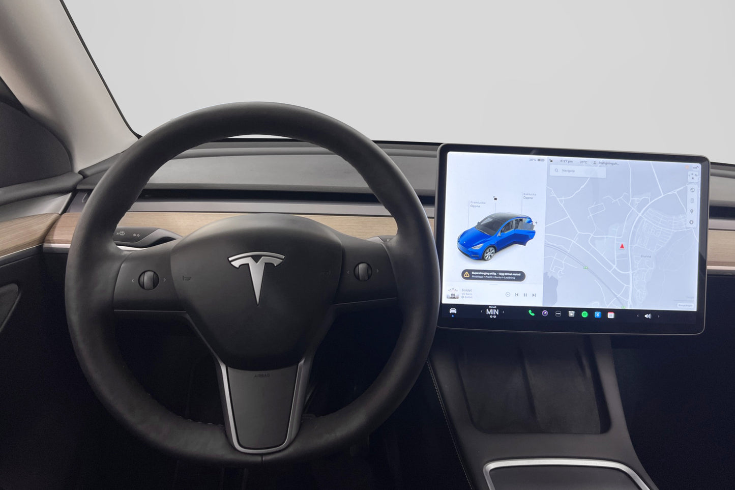 Tesla Model Y Long Range AWD 345hk Svensksåld Drag